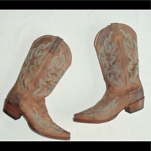 SOLD*** SHYANNE MAD CAT BROWN COWBOY BOOTS